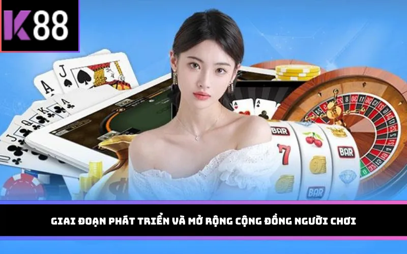 Giai đoạn phát triển và mở rộng cộng đồng người chơi